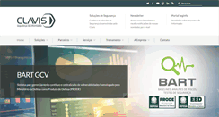 Desktop Screenshot of clavis.com.br
