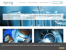 Tablet Screenshot of clavis.biz